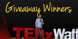 TEDx Shift the Script Giveaway winners Announced